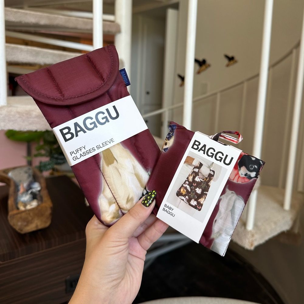 Baggu Fancy Dogs Lot Sunglasses Sleeve & Baby Baggu